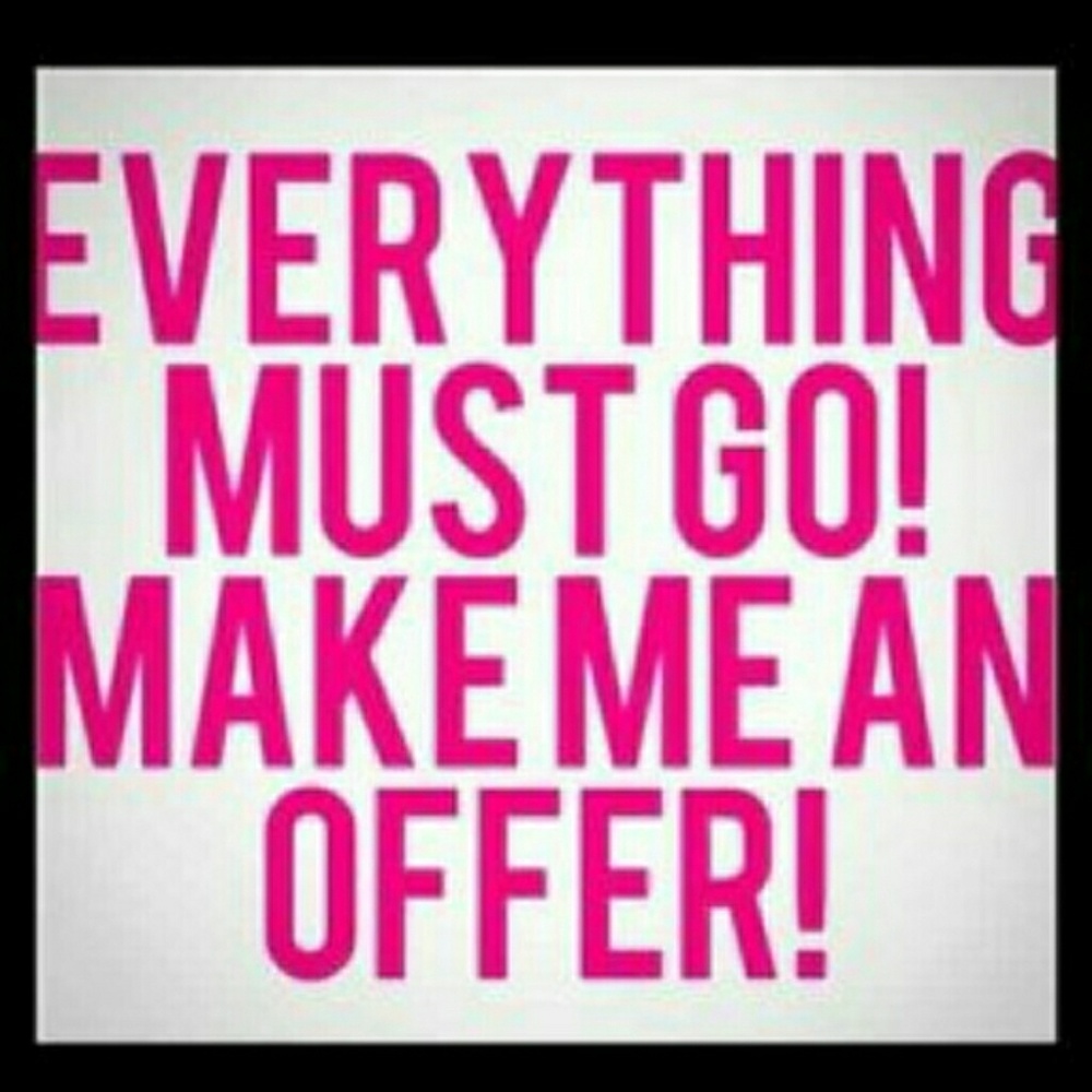 🌼Accepting reasonable offers